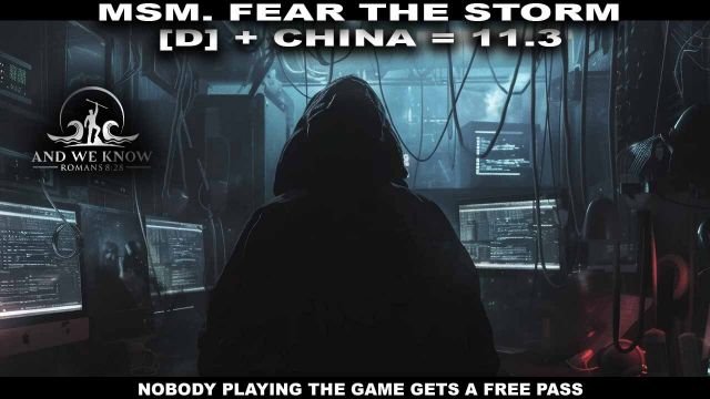 And We Know 7.17.26: Trump & Panic in DC - [D] Plus China, All Assets Deployed, MSM Treason, 220 Million Voter Records, Pray