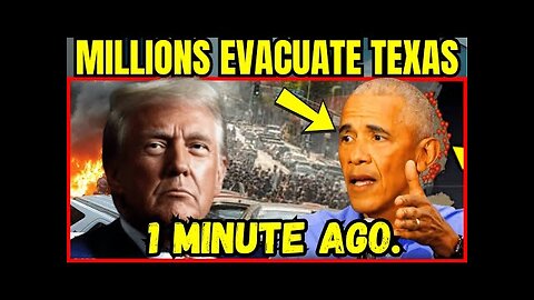 Texas Explodes—Millions Evacuating as Trump Forces Obama’s Hand! 2025