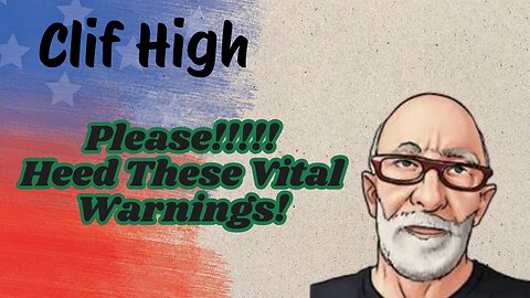 Clif High: Update - Please! Heed These Vital Warnings!!! Mar 27.