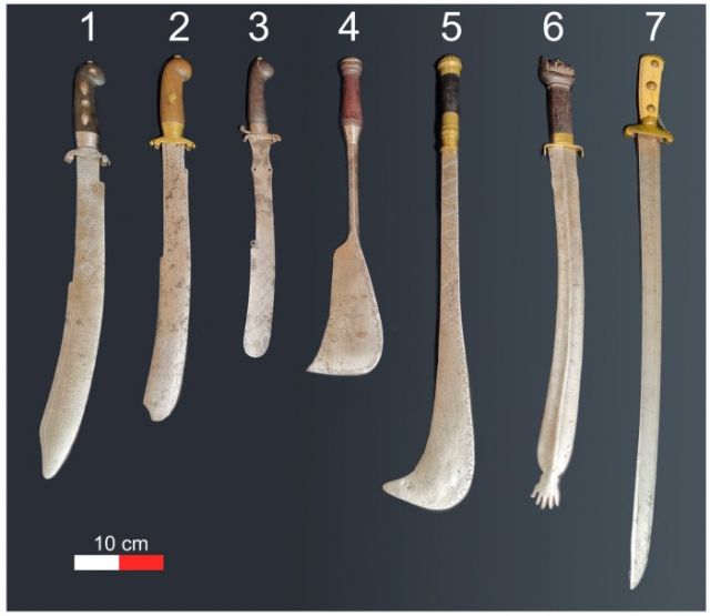 Examination Of Six 19th-Century Remarkable Dahomean Swords Crafted From Locally Smelted Iron